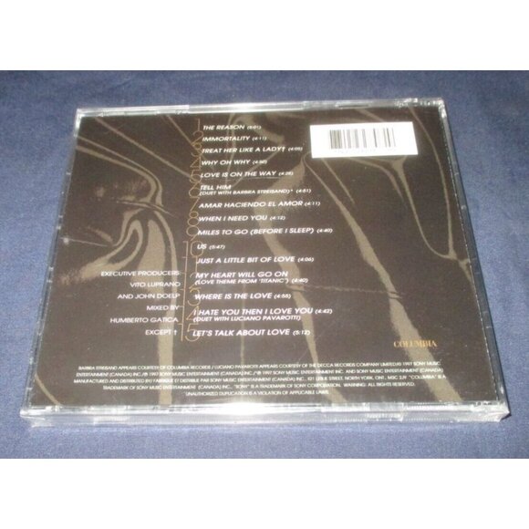 Celine Dion - Let’s Talk About Love on cd (Sony Music, 1997, Unopened) - Picture 2 of 2